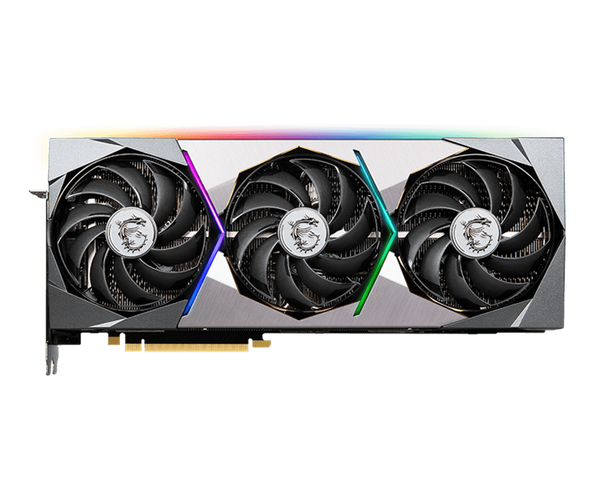 MSI nVidia Geforce RTX 3080 Ti SUPRIM X 12GB Video Card - PCI-E 4.0 - 1830 MHz Boost Clock - 3x DisplayPort 1.4a - 1x HDMI 2.1 Product Image 2