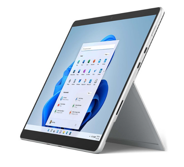 Microsoft Surface Pro 8 for Business 13in i7 16GB 256GB W10P - Platinum Main Product Image