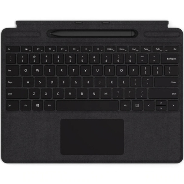 Microsoft Surface Pro X Signature Keyboard Cover with Slim Pen - Black Main Product Image