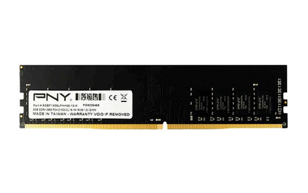 PNY 32GB (1x32GB) DDR4 UDIMM 2666Mhz CL19 1.2V Desktop PC Memory Main Product Image