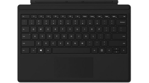 Microsoft Surface Pro Keyboard Type Cover W - Fingerprint Reader - Black Main Product Image