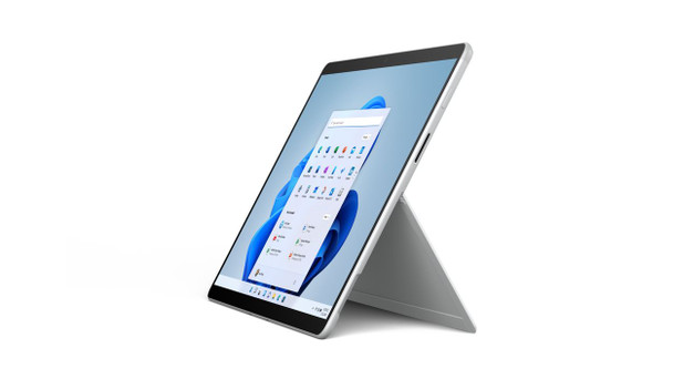Microsoft Surface Pro X Wifi 13in Sq1 - 8GB - 256GB - W11P - 2Yr - Platinum Main Product Image