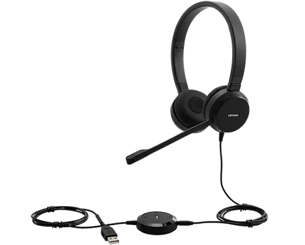 Lenovo Pro Wired Stereo VOIP Headset Main Product Image