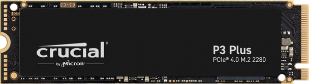 Crucial P3 Plus 4TB PCIe 4.0 NVMe M.2 2280 SSD - CT4000P3PSSD8 Main Product Image