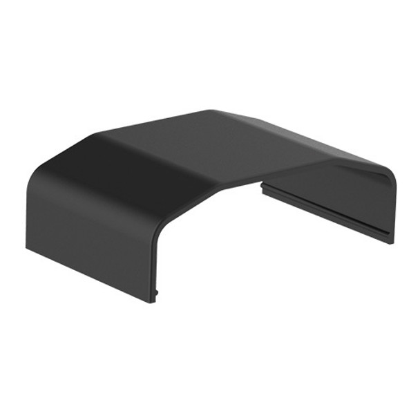 Brateck Plastic Cable Cover Joint Material:ABS Dimensions 64x21.5x40mm - Black Main Product Image