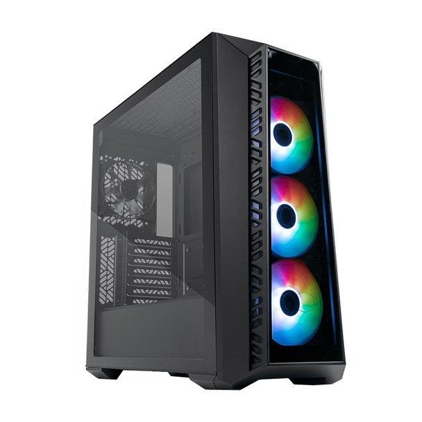 Cooler Master MasterBox 520 RGB TG Mid-Tower E-ATX Case - Black Main Product Image