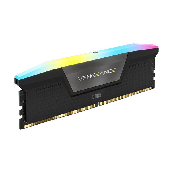 Corsair Vengeance RGB 32GB (2x 16GB) DDR5 6200MHz C36 Memory - Black Product Image 2