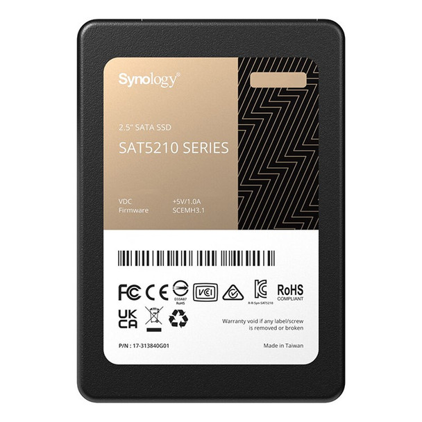 Synology SAT5210 960GB 2.5in SATA Enterprise SSD Main Product Image
