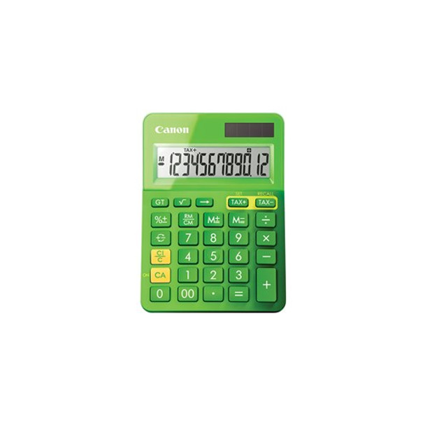Canon Ls123Kmgr Metallic Green 12 Digit Desktop Calculator Main Product Image