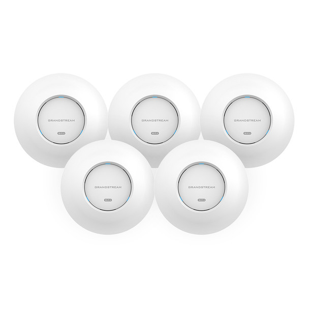 Grandstream 2X2 802.11Ax Wifi6 Mu-Mimo Wireless Ap 5 Pack Main Product Image