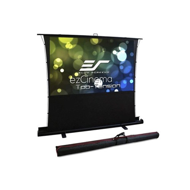 Elite Screens 80 Portable 169 Pull-Up Projector Screen Tab Tension Compatibile With Ust Main Product Image