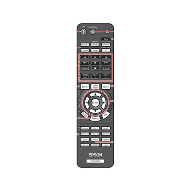 Epson Remote Control For Eh-Ls10000 Main Product Image