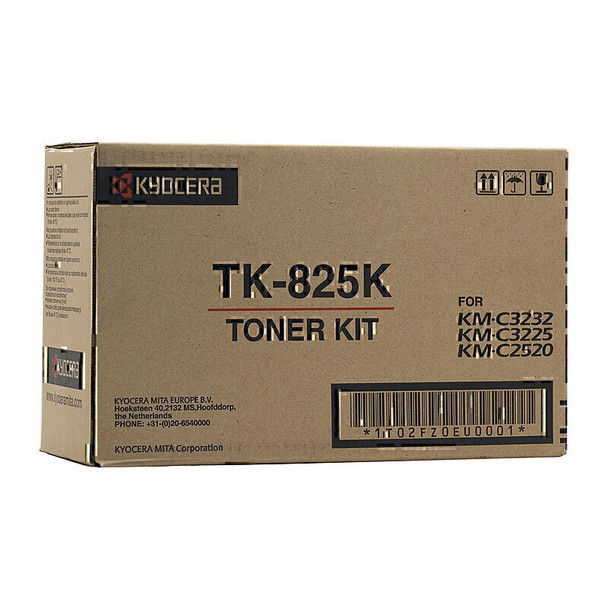 Kyocera TK825 Black Toner Main Product Image