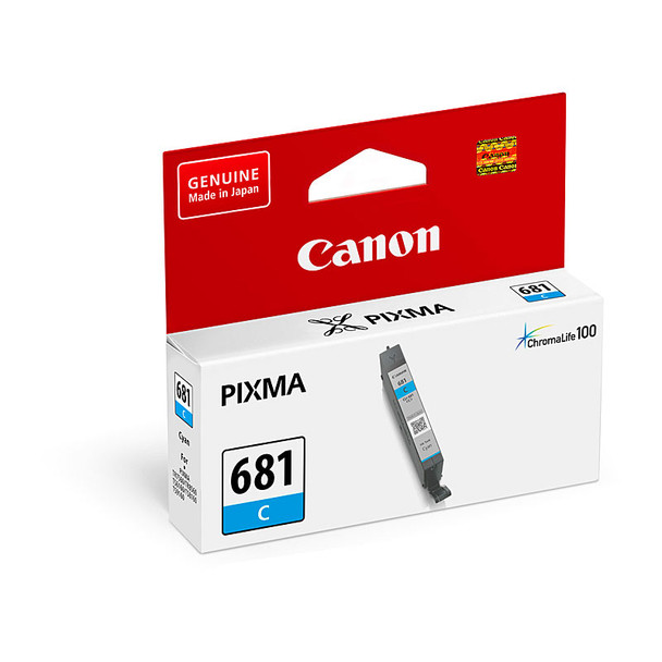 Canon CLI681 Cyan Ink Cart Product Image 2