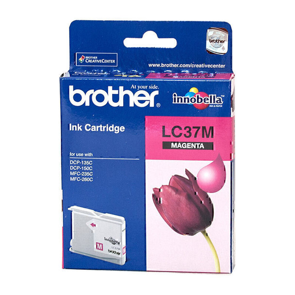 Brother LC37 Magenta Ink Cart Main Product Image