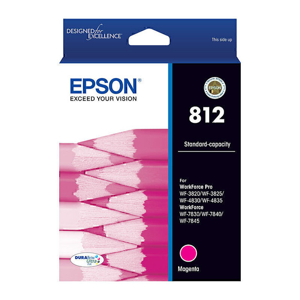 Epson 812 Magenta Ink Cart Main Product Image