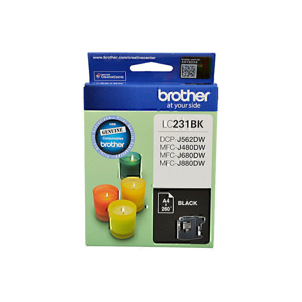 Brother LC231 Black Ink Cart Main Product Image