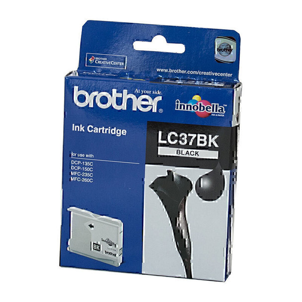 Brother LC37 Black Ink Cart Main Product Image
