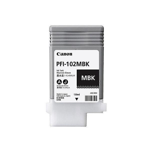 Canon PFI102 Matte Black Ink Main Product Image