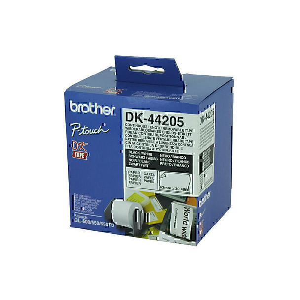 Brother DK44205 White Roll Main Product Image