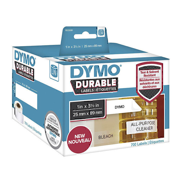 Dymo LW 25mm x 89mm labels Main Product Image