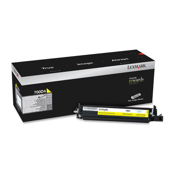 Lexmark 700D4 Yellow Developer Main Product Image