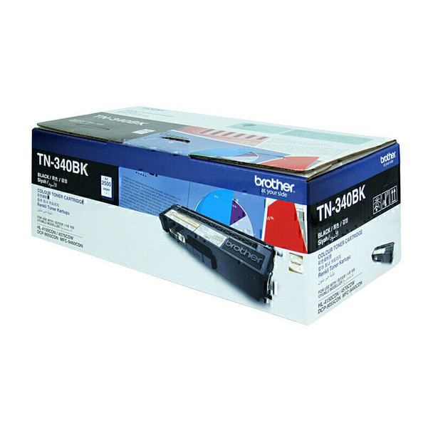 Brother TN340 Black Toner Cart Main Product Image