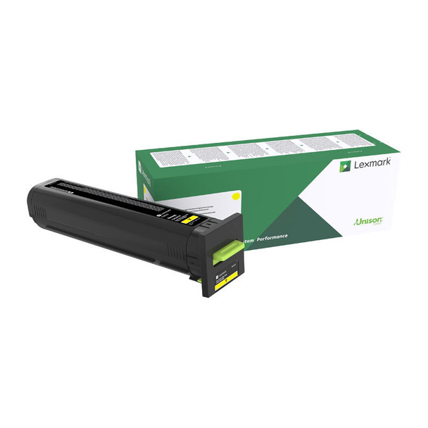 Lexmark 72K60Y0 Yellow Toner Main Product Image