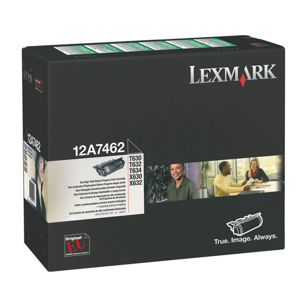 Lexmark 12A7462 Prebate Cart Main Product Image