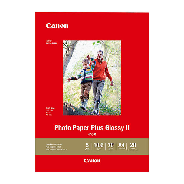 Canon A4 Photo Plus Glossy 20p Main Product Image