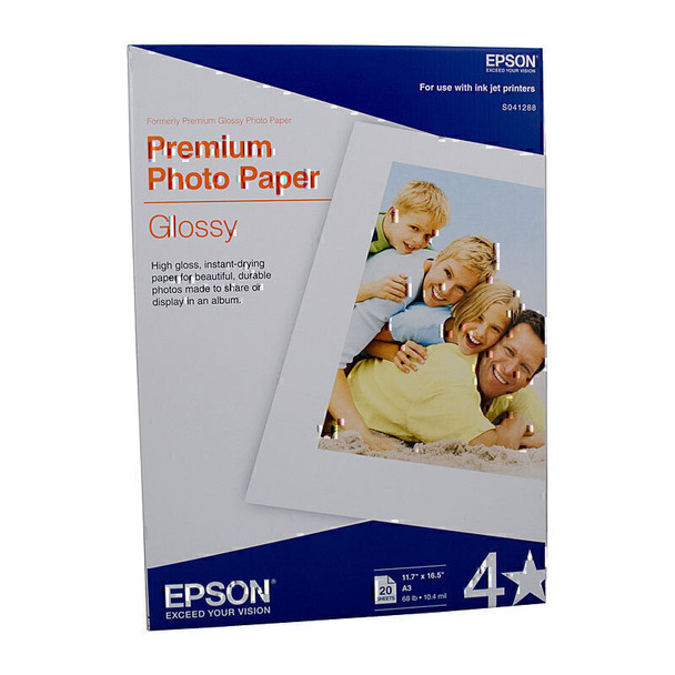 Epson S041288 Glossy Paper A3 Main Product Image