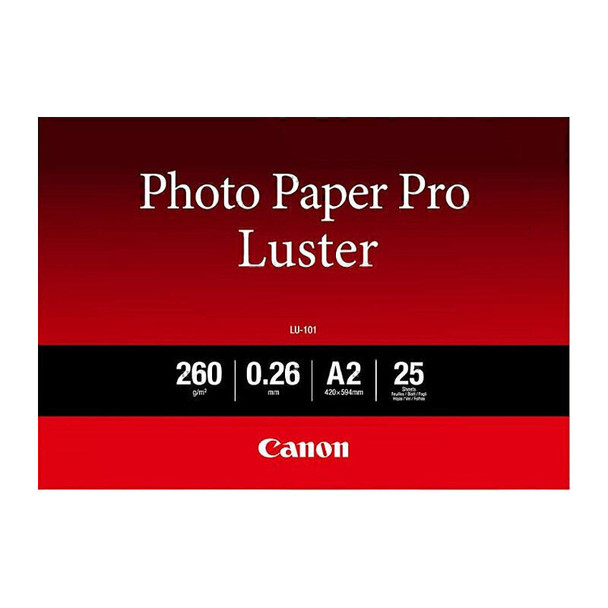 Canon Luster Photo Paper A2 Main Product Image