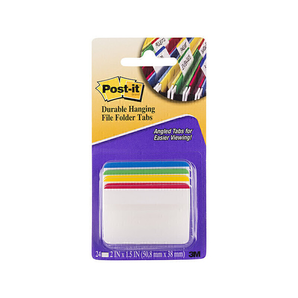 Post-It Tabs 686A-1 File Pk24 Bx6 Main Product Image