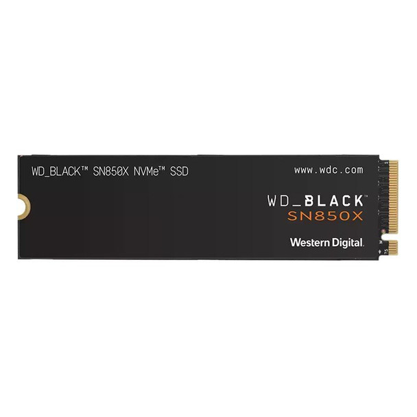 Western Digital WD Black SN850X 2TB PCIe 4.0 NVMe M.2 2280 SSD - WDS200T2X0E Main Product Image