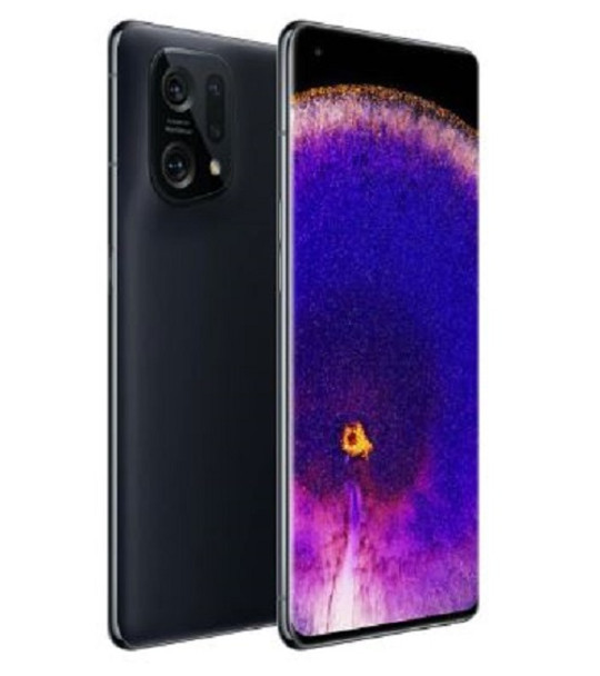 OPPO Find X5 256GB - Black (CPH2307AU Black) - 6.55in Display - Color OS 12.1 - 8GB/256GB Memory - Dual SIM - 80W SUPERVOOCTM Flash Charge - 4800mAh Battery Main Product Image