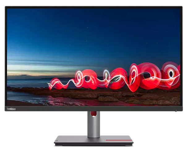 Lenovo T27H-30 27in WLED Ips - QHD (16:9) - Anti-Glare - Lbl+DP+HDMI - Tilt/Swiv/H-Adj - 3YR Main Product Image