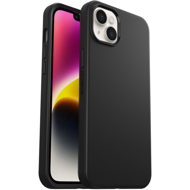 OtterBox Apple iPhone 14 Plus Symmetry Series+ Antimicrobial Case for MagSafe - Black (77-88994) - 3X Military Standard Drop Protection Product Image 2