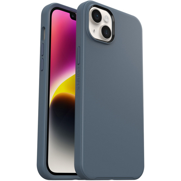 OtterBox Apple iPhone 14 Plus Symmetry Series+ Antimicrobial Case for MagSafe - Bluetiful (Blue) (77-89004) - 3X Military Standard Drop Protection Product Image 2