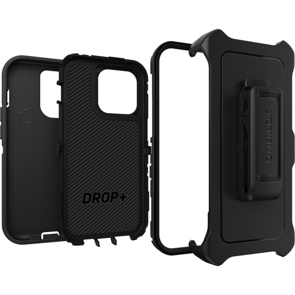 OtterBox Apple iPhone 14 Pro Defender Series Case - Black (77-88379) - 4X Military Standard Drop Protection - Multi-Layer Protection Product Image 2