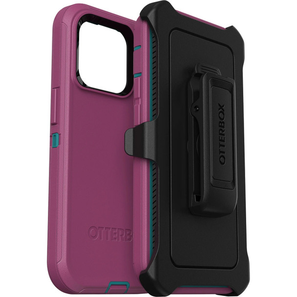 OtterBox Apple iPhone 14 Pro Defender Series Case - Canyon Sun (Pink) (77-88386) - 4X Military Standard Drop Protection - Multi-Layer Protection Main Product Image