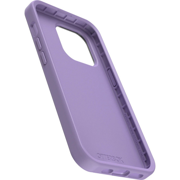 OtterBox Apple iPhone 14 Pro Symmetry Series Antimicrobial Case - You Lilac It (Purple) (77-88515) - 3X Military Standard Drop Protection Product Image 3