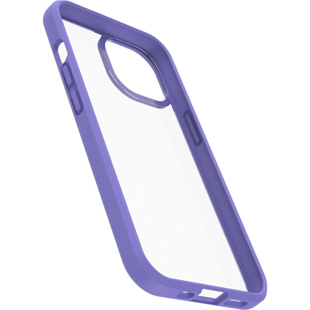 OtterBox Apple iPhone 14 React Series Antimicrobial Case - Purplexing (Purple) (77-88886) - Raised Edges Protect Screen & Camera - Ultra-Slim Product Image 3