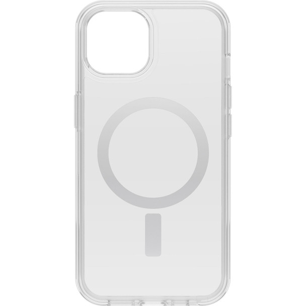 OtterBox Apple iPhone 14 Symmetry Series Clear Antimicrobial Case - Clear (77-89208) - 3X Military Standard Drop Protection - Ultra-Sleek design Product Image 2