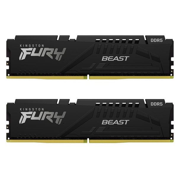 Kingston FURY Beast 32GB (2x 16GB) DDR5 6000MHz Memory - AMD Ready Main Product Image