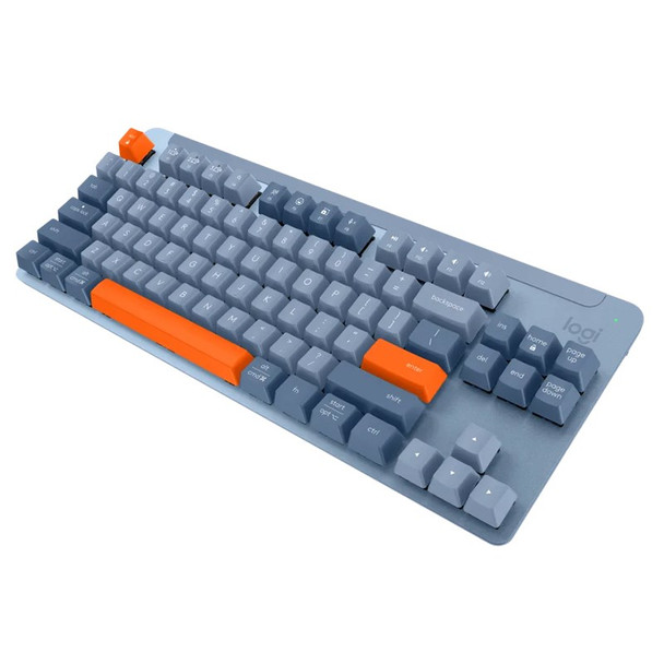 Logitech Signature K855 TKL Wireless Mechanical Keyboard - Blue Grey Product Image 3