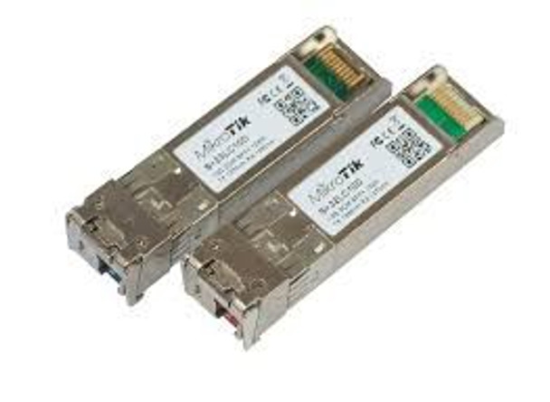 MikroTik XS+2733LC15D Pair of bidirectional SFP/SFP+/SFP28 modules 1/10/25G 15km 1270nm + 1330nm Main Product Image