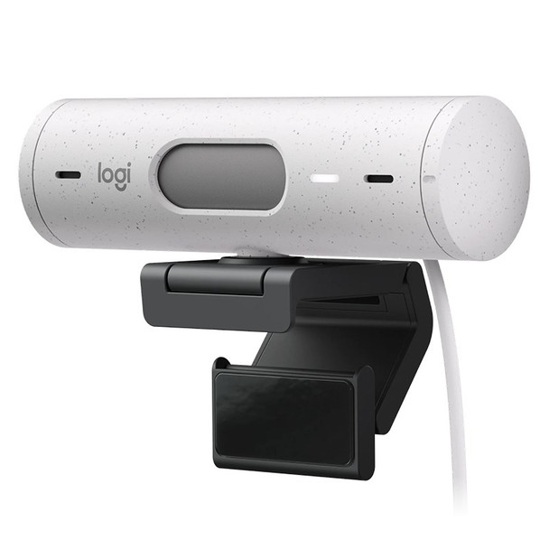 Logitech BRIO 500 Full HD USB-C Webcam with RightLight 4 with HDR - Off-White Product Image 3