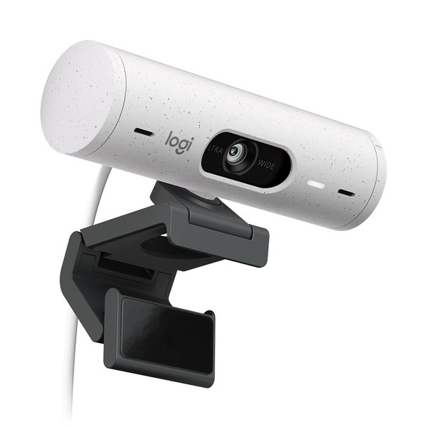 Logitech BRIO 500 Full HD USB-C Webcam with RightLight 4 with HDR - Off-White Product Image 6