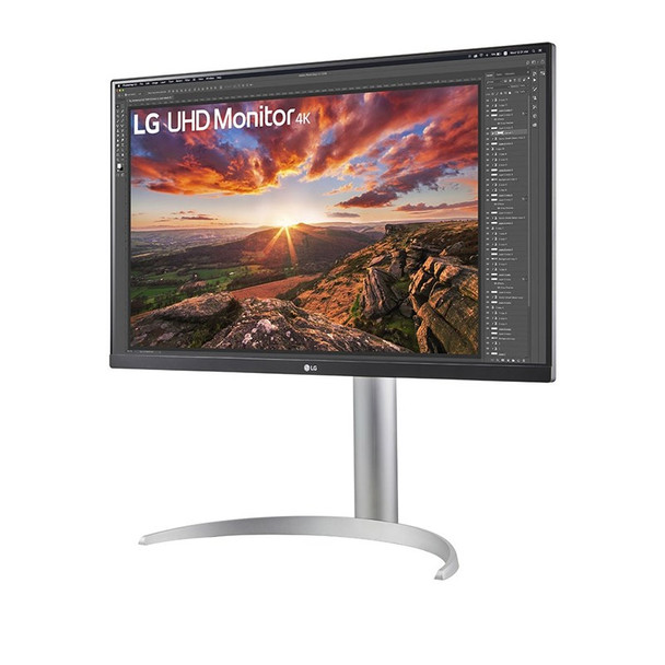 LG 27UP850N-W 27in 4K UHD HDR400 USB-C Monitor Product Image 2