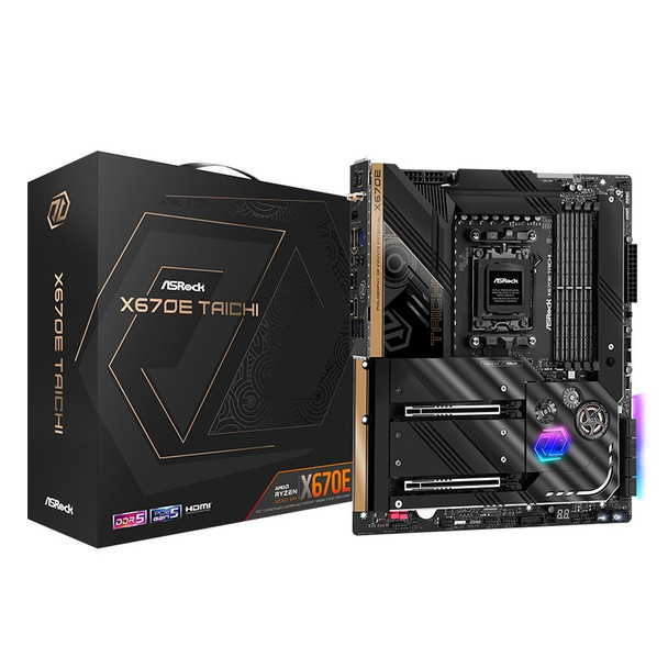 ASRock X670E Taichi AM5 E-ATX Motherboard Main Product Image